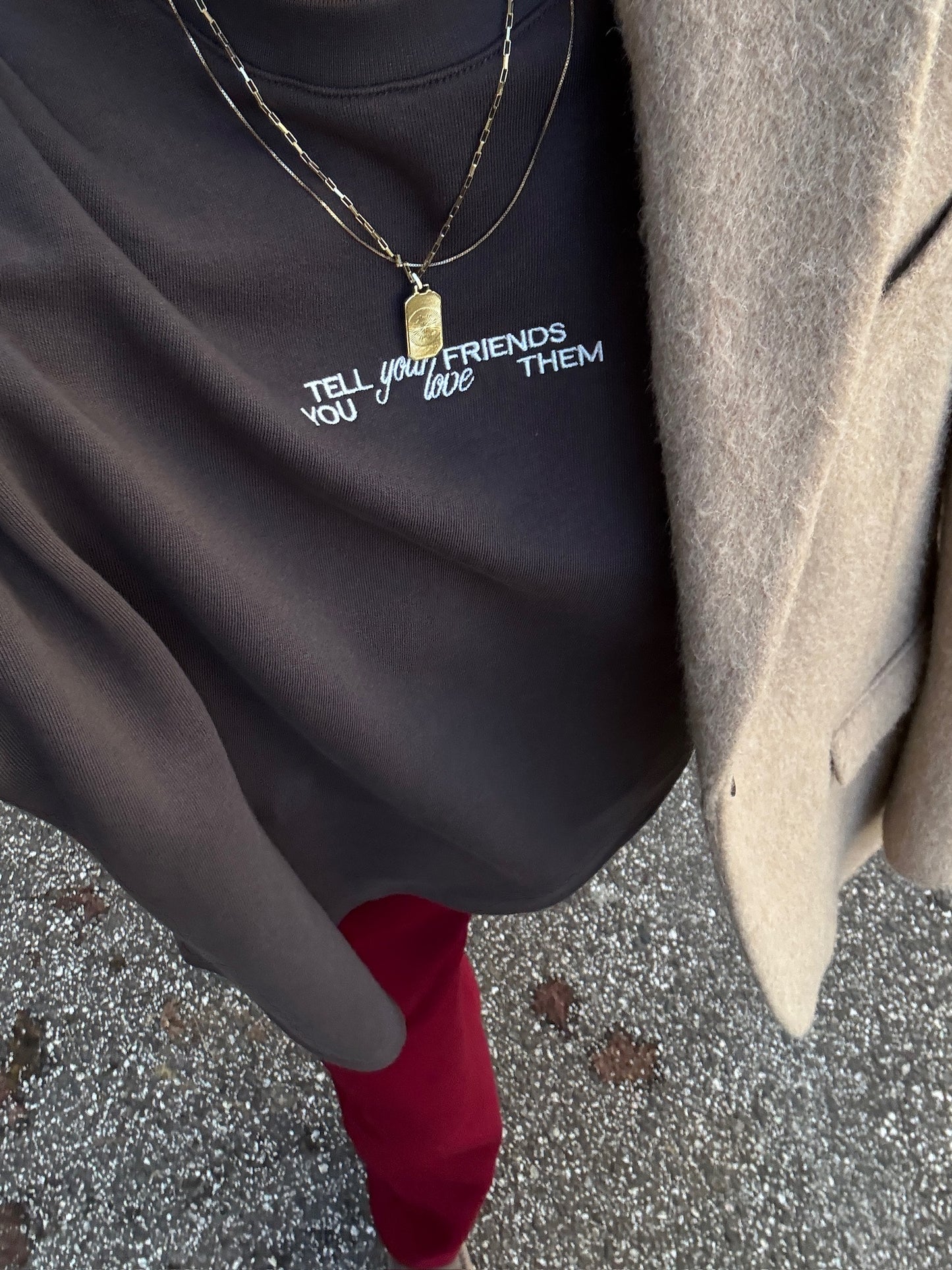 HEY Soho - Tell your Frieds Sweater