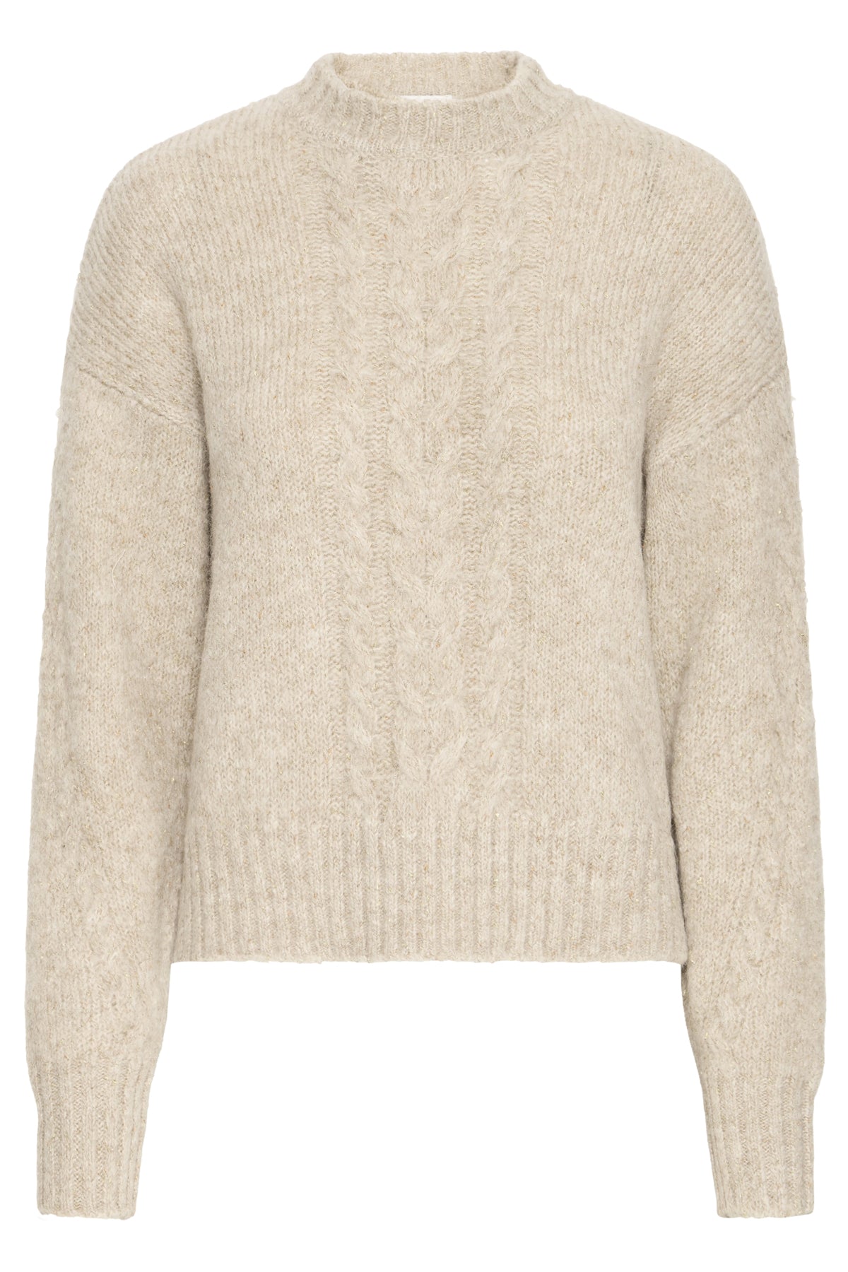 BYONORMA JUMPER - Oatmeal Melange - Nature