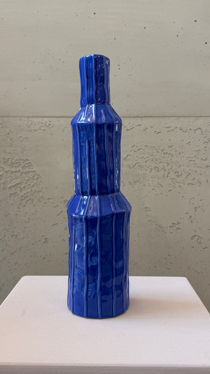 Vase Blau