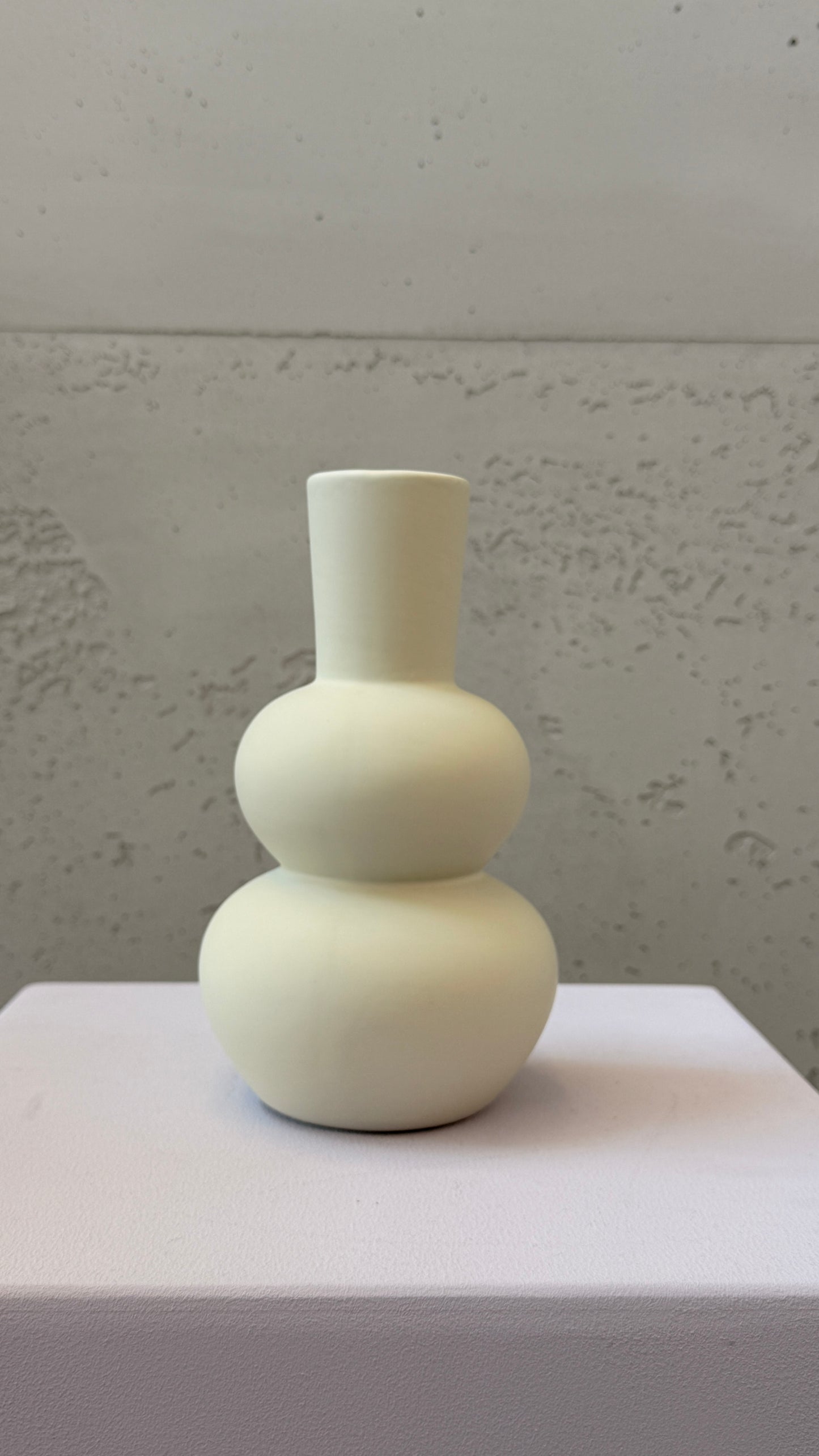 Soft Shape Vase - Creme