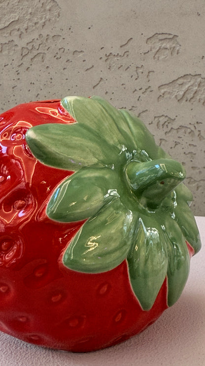 Erdbeer Vase