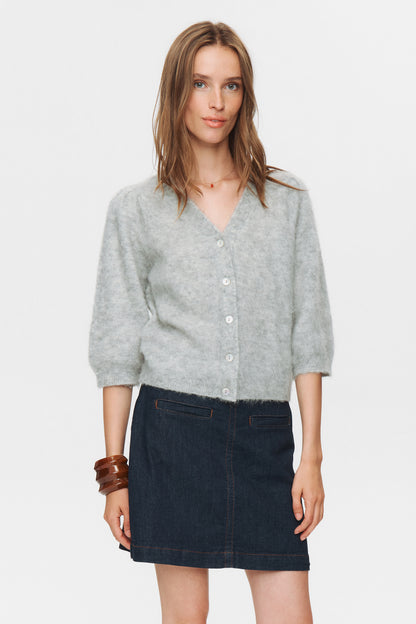 NUSURI BRUSHED SS CARDIGAN