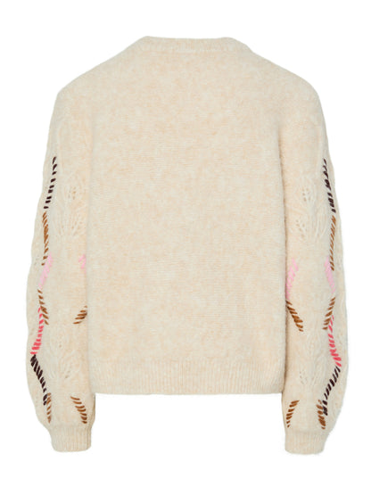 YASGABBI LS KNIT PULLOVER S.