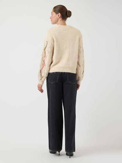 YASGABBI LS KNIT PULLOVER S.