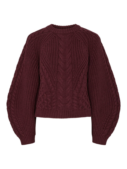 YASNANSA LS KNIT PULLOVER S