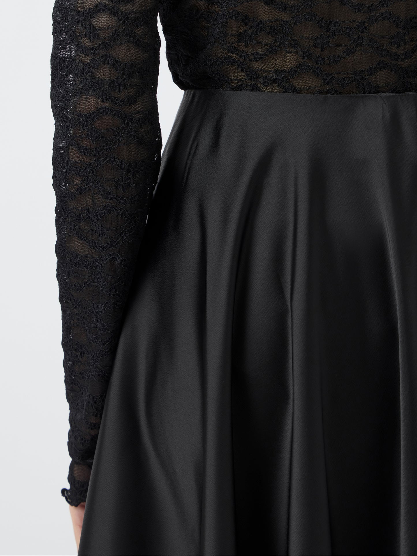 YASPELLA HW VOLUME ANKLE SKIRT S.