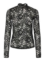 YASLACEY LS LACE TOP S. NOOS